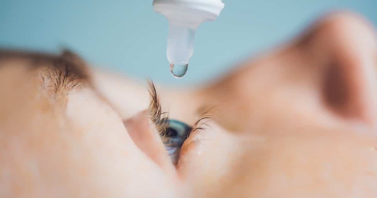 LASIK Dry Eye With Dropper
